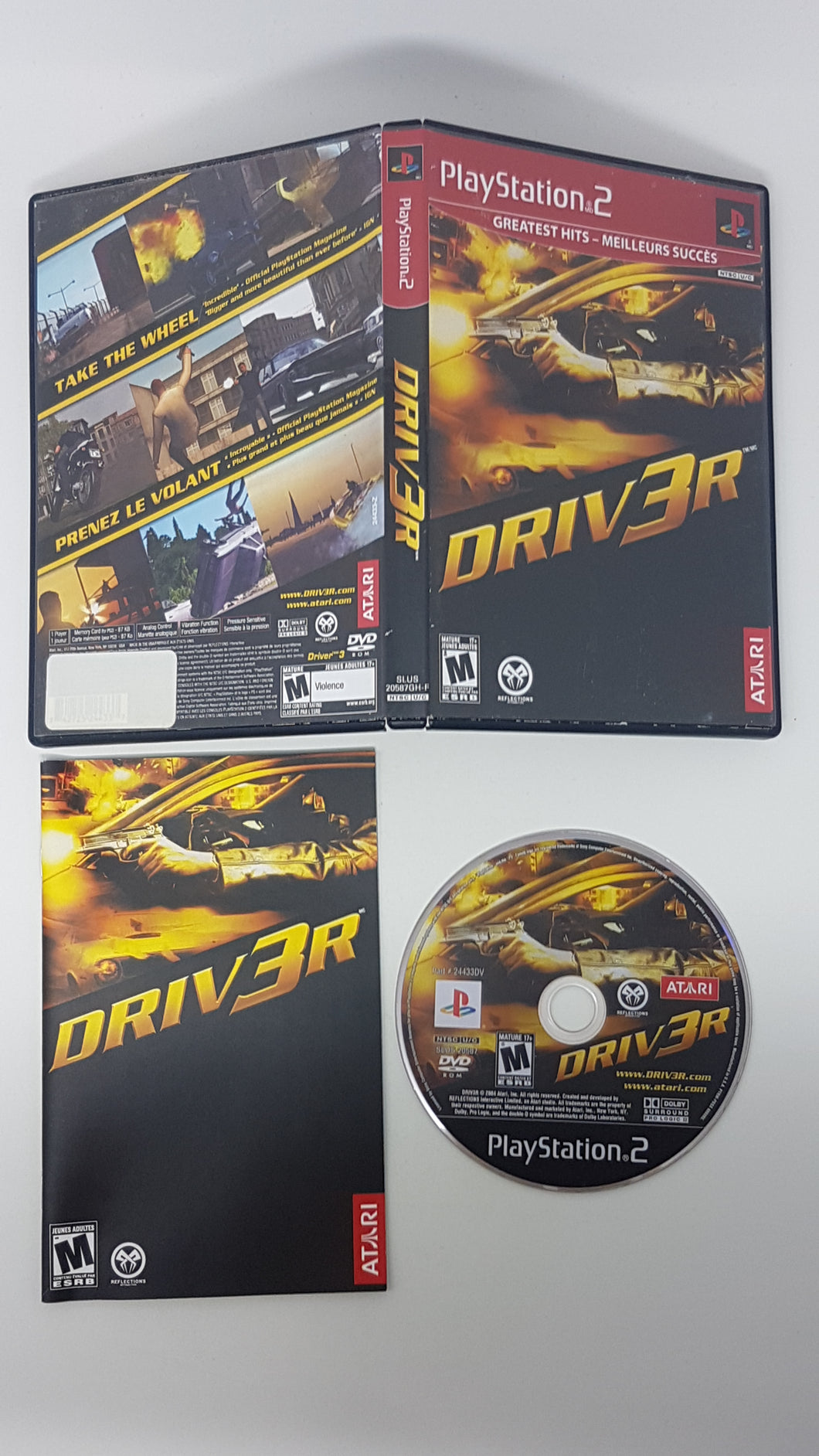 Driver 3 [Grands succès] - Sony Playstation 2 | PS2
