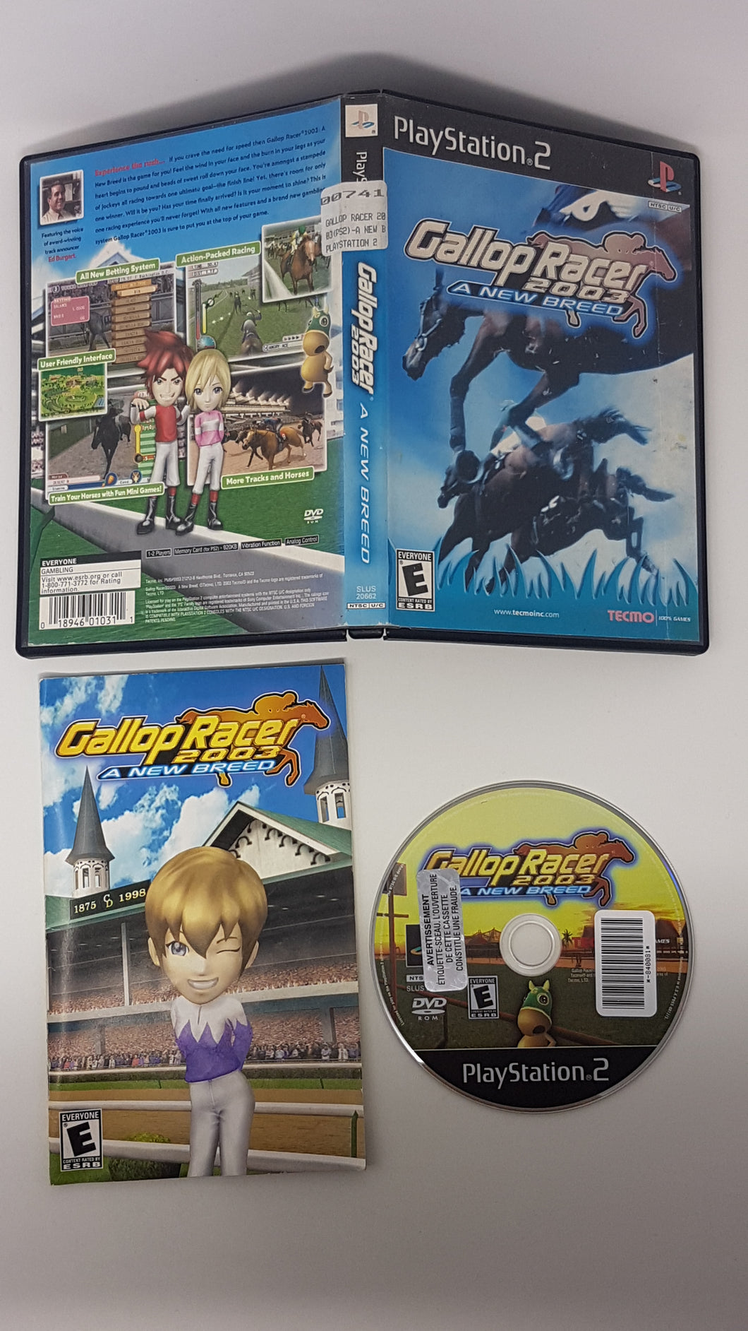 Gallop Racer 2003 A New Breed - Sony Playstation 2 | PS2