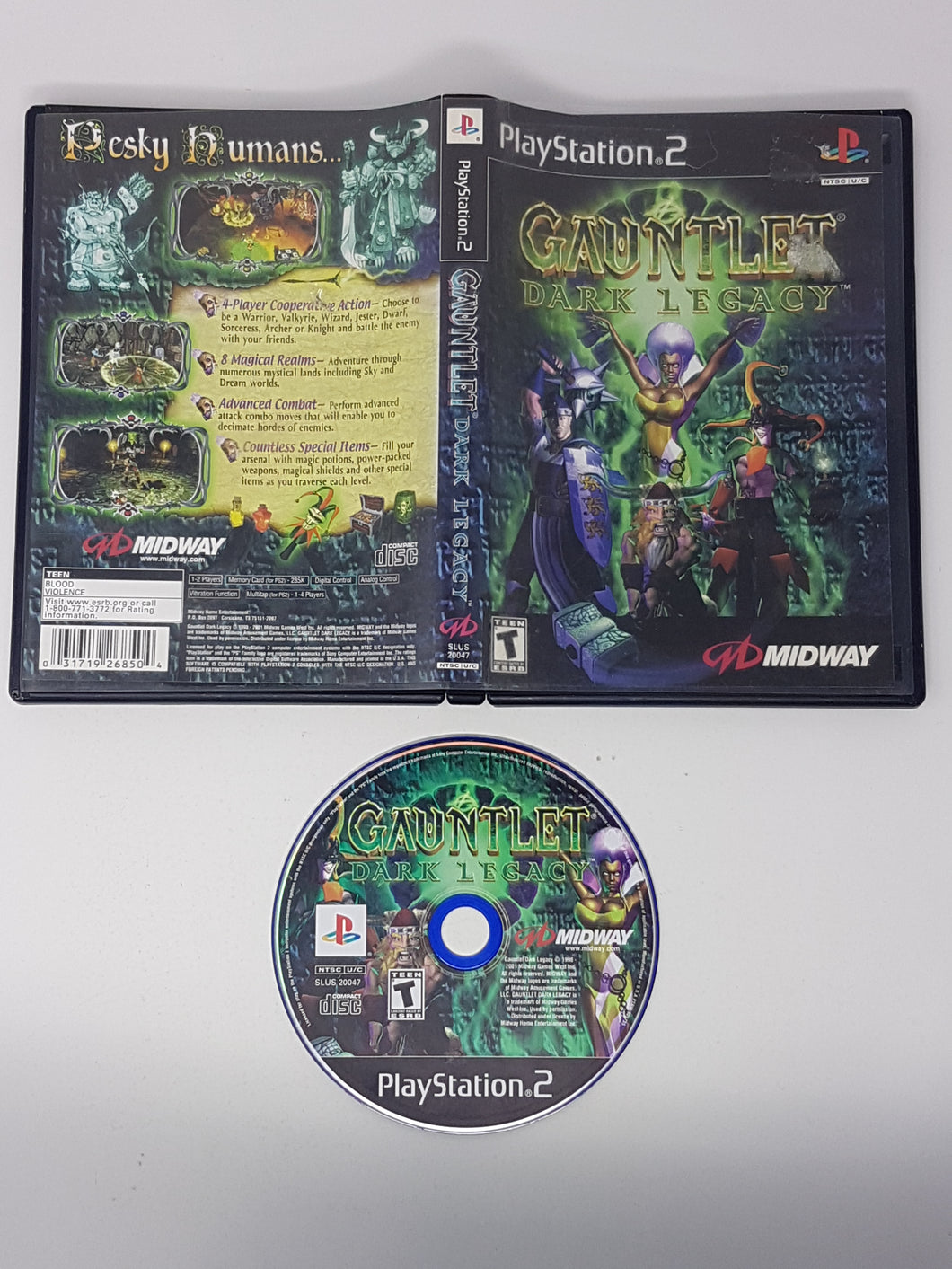 Gauntlet Dark Legacy - Sony Playstation 2 | PS2