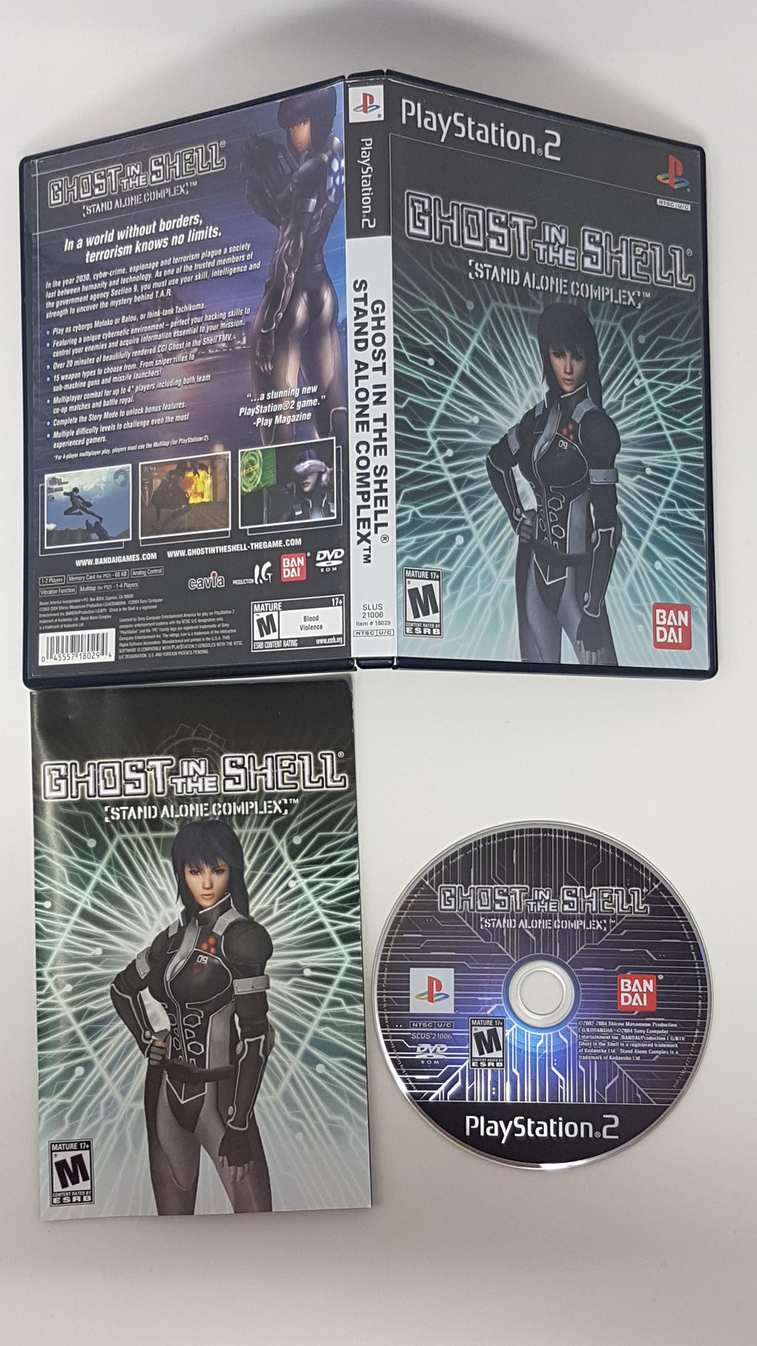 Ghost in the Shell - Sony Playstation 2 | PS2