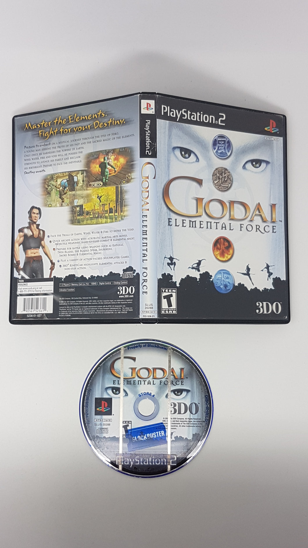 Godai Elemental Force - Sony Playstation 2 | PS2