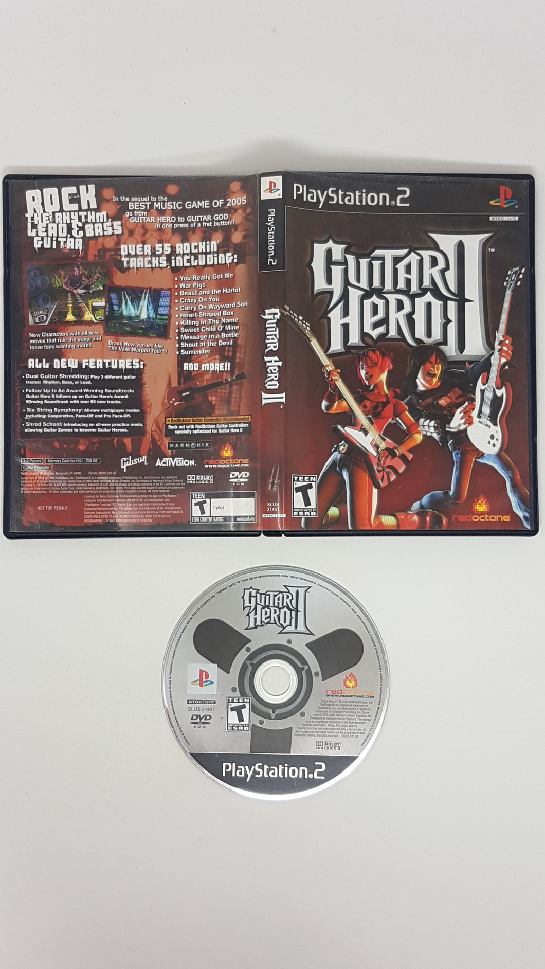 Guitar Hero II  - Sony Playstation 2 | PS2