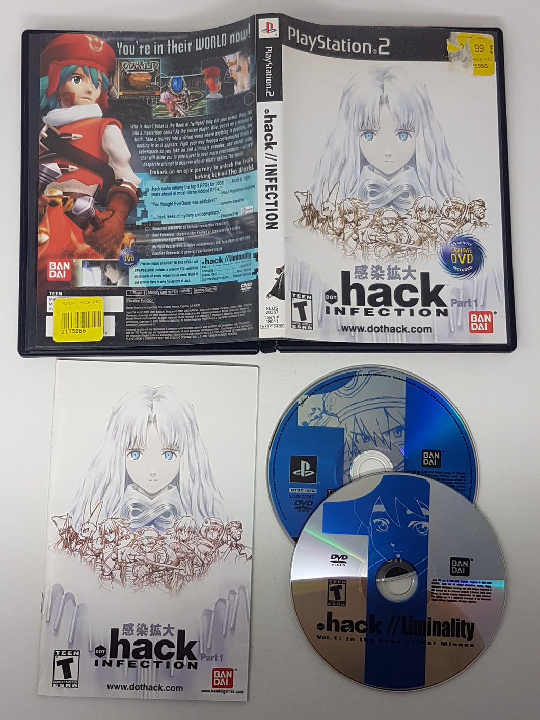 .hack Infection - Sony Playstation 2 | PS2