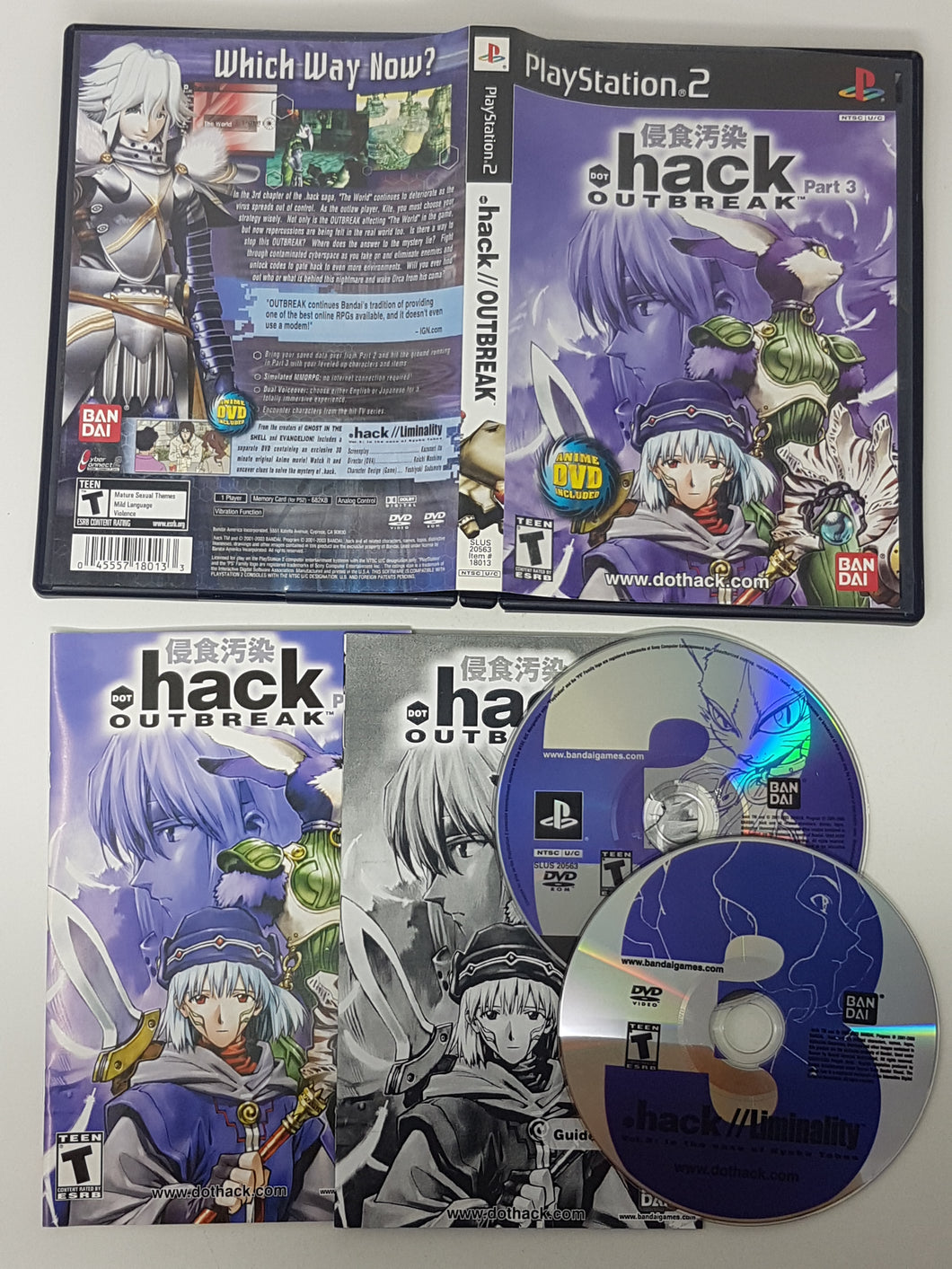 .hack Outbreak - Sony Playstation 2 | PS2