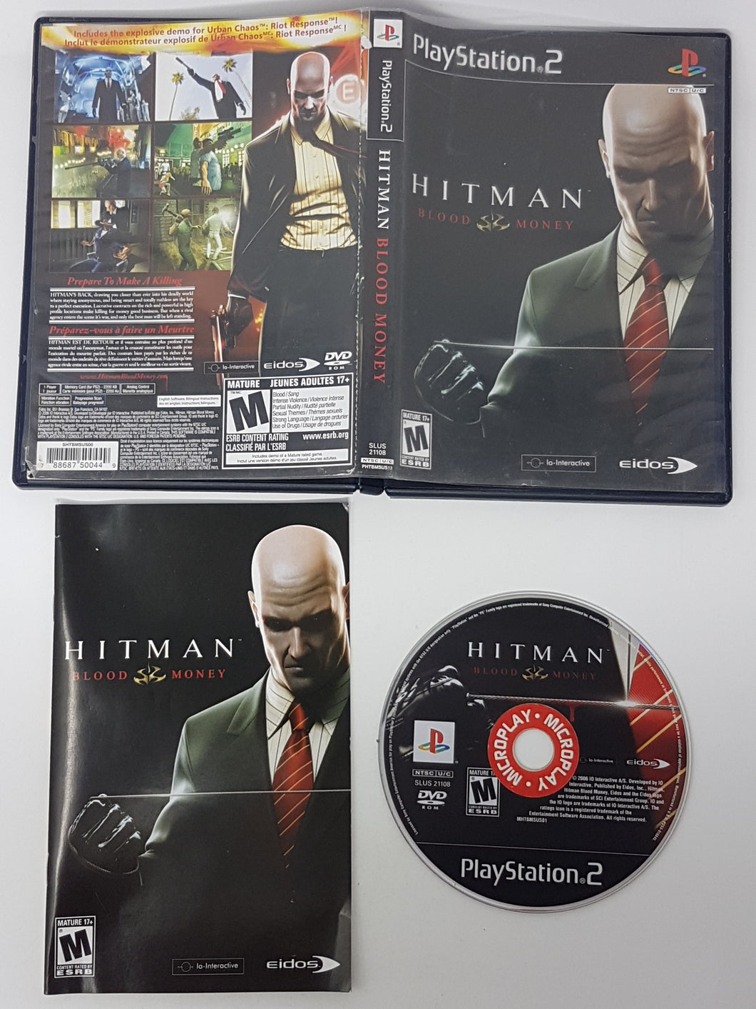 Hitman Blood Money - Sony Playstation 2 | PS2