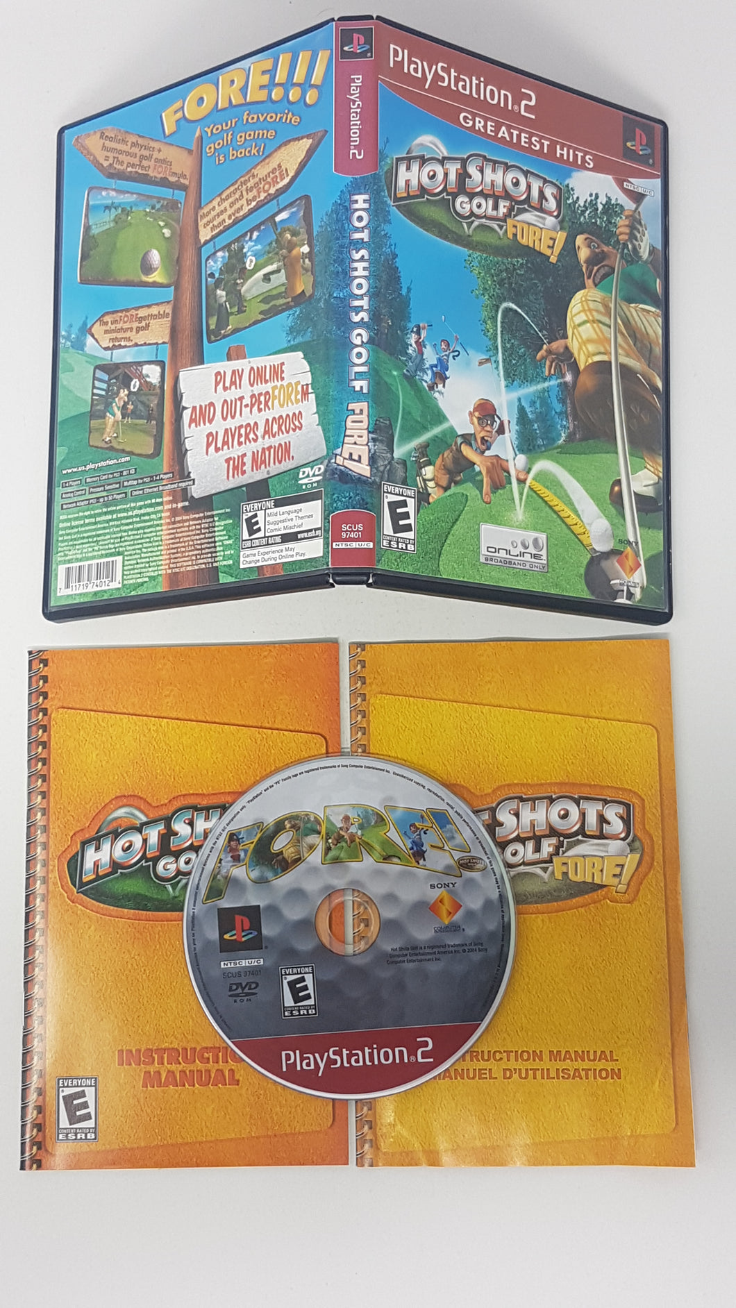 Hot Shots Golf Fore [Greatest Hits]  - Sony Playstation 2 | PS2