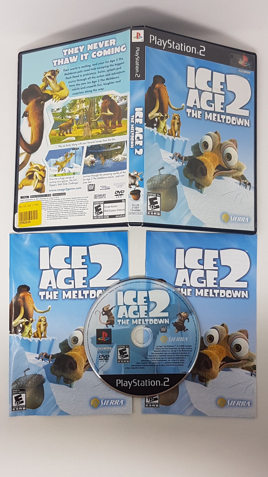 Ice Age 2 The Meltdown - Sony Playstation 2 | PS2