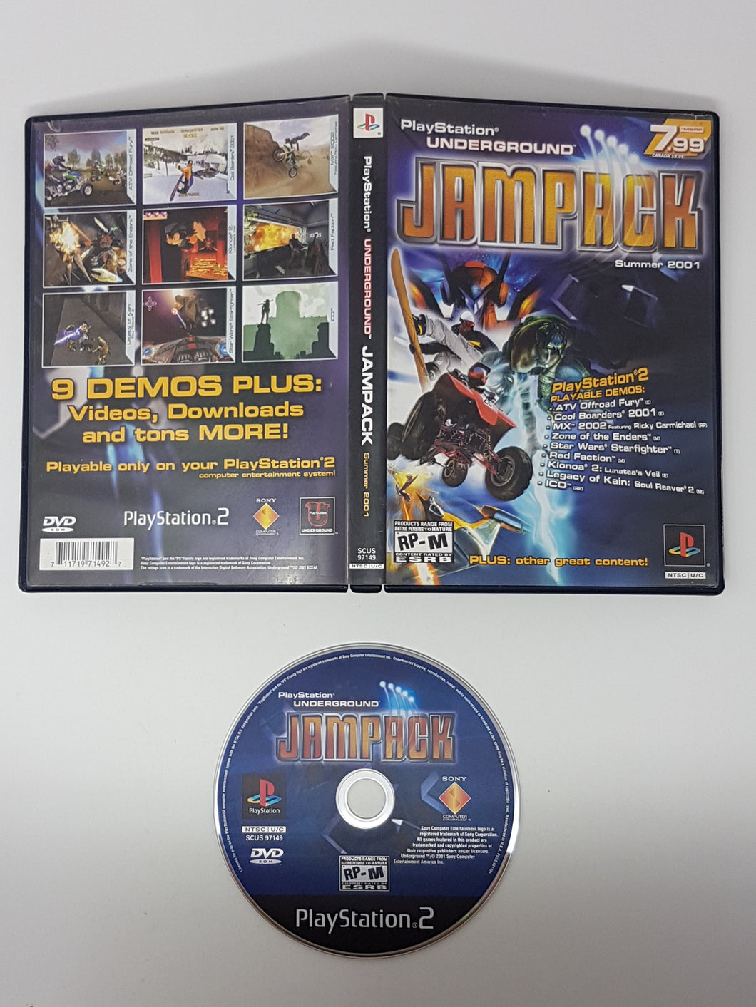 PlayStation Underground Jampack Summer 2001 - Sony Playstation 2 | PS2