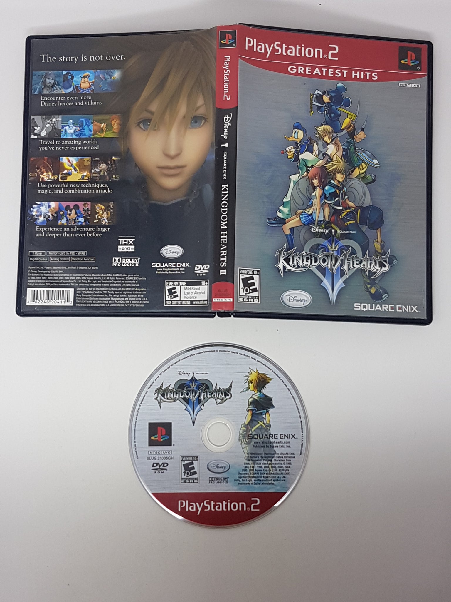 PlayStation2 : Kingdom Hearts - Platinum Edition (PS2) PAL Complete With  Manual