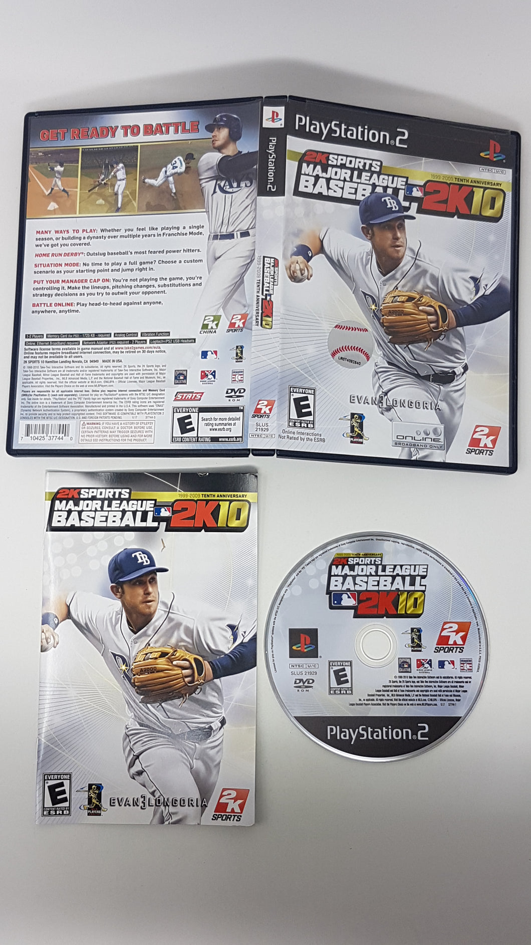 Major League Baseball 2K10 - Sony Playstation 2 | PS2