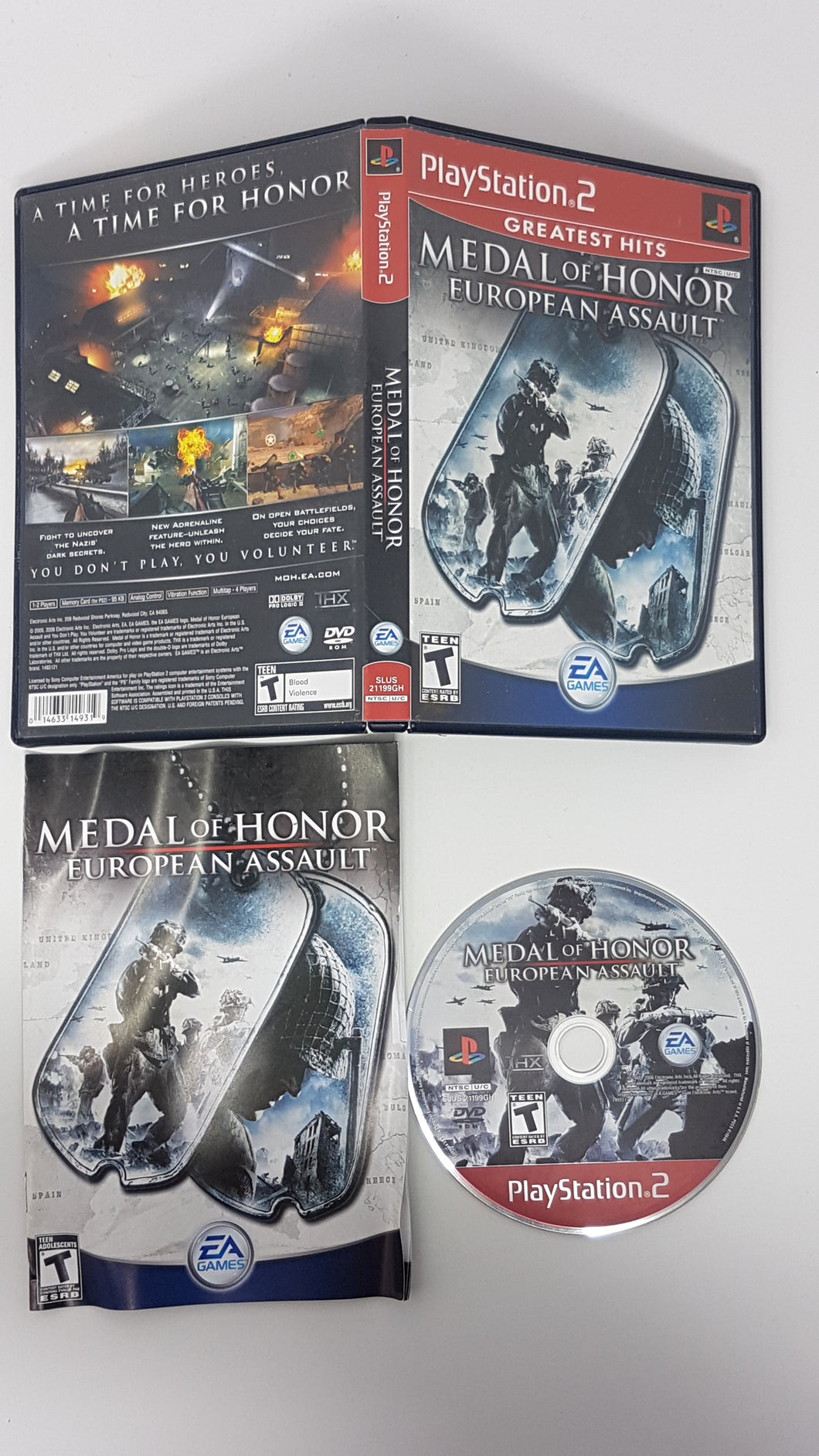 Medal of Honor European Assault [Grands succès] - Sony Playstation 2 | PS2
