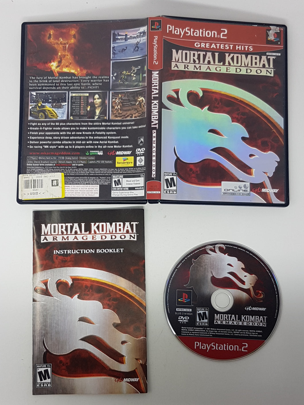 Mortal Kombat Armageddon [Grands succès] - Sony Playstation 2 | PS2
