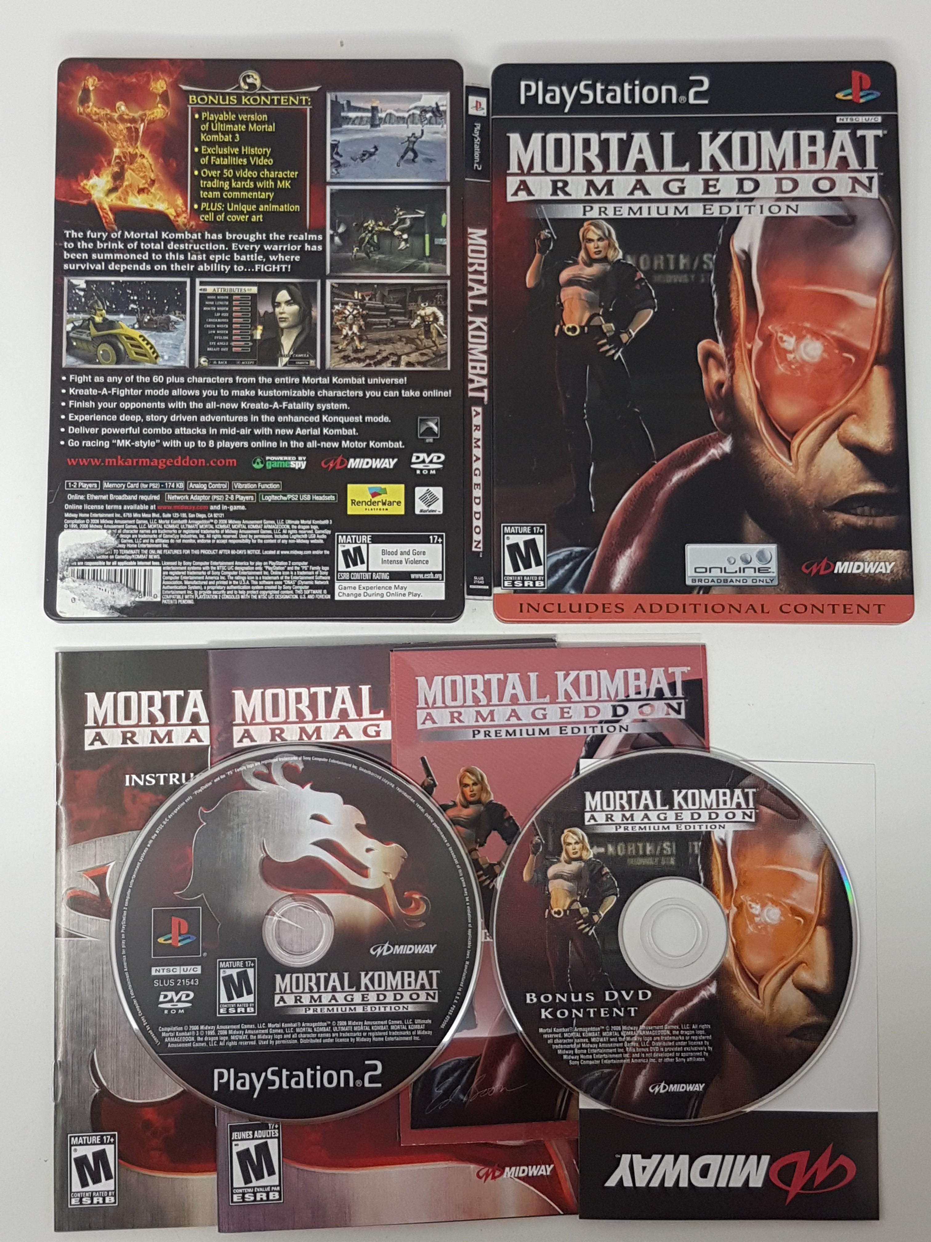 Mortal Kombat Armageddon Premium Edition 2006 ( Includes UMK3 On Disc ) (  Needs Remaster NRS) : r/MortalKombat