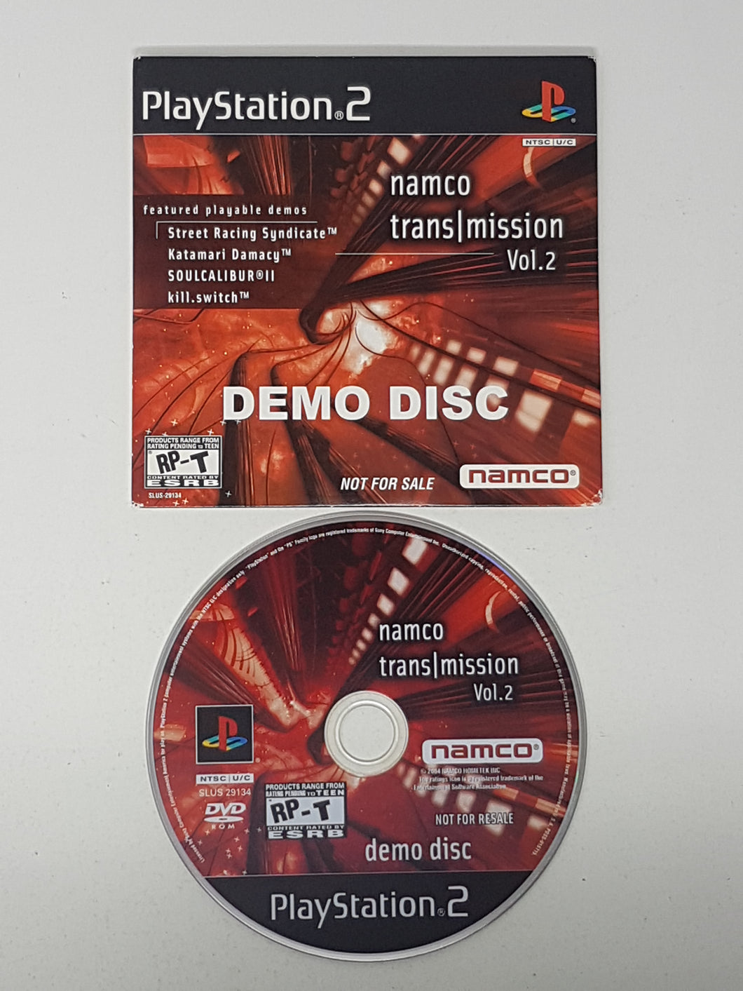 Namco Trans Mission Vol. 2 Demo Disc - Sony Playstation 2 | PS2