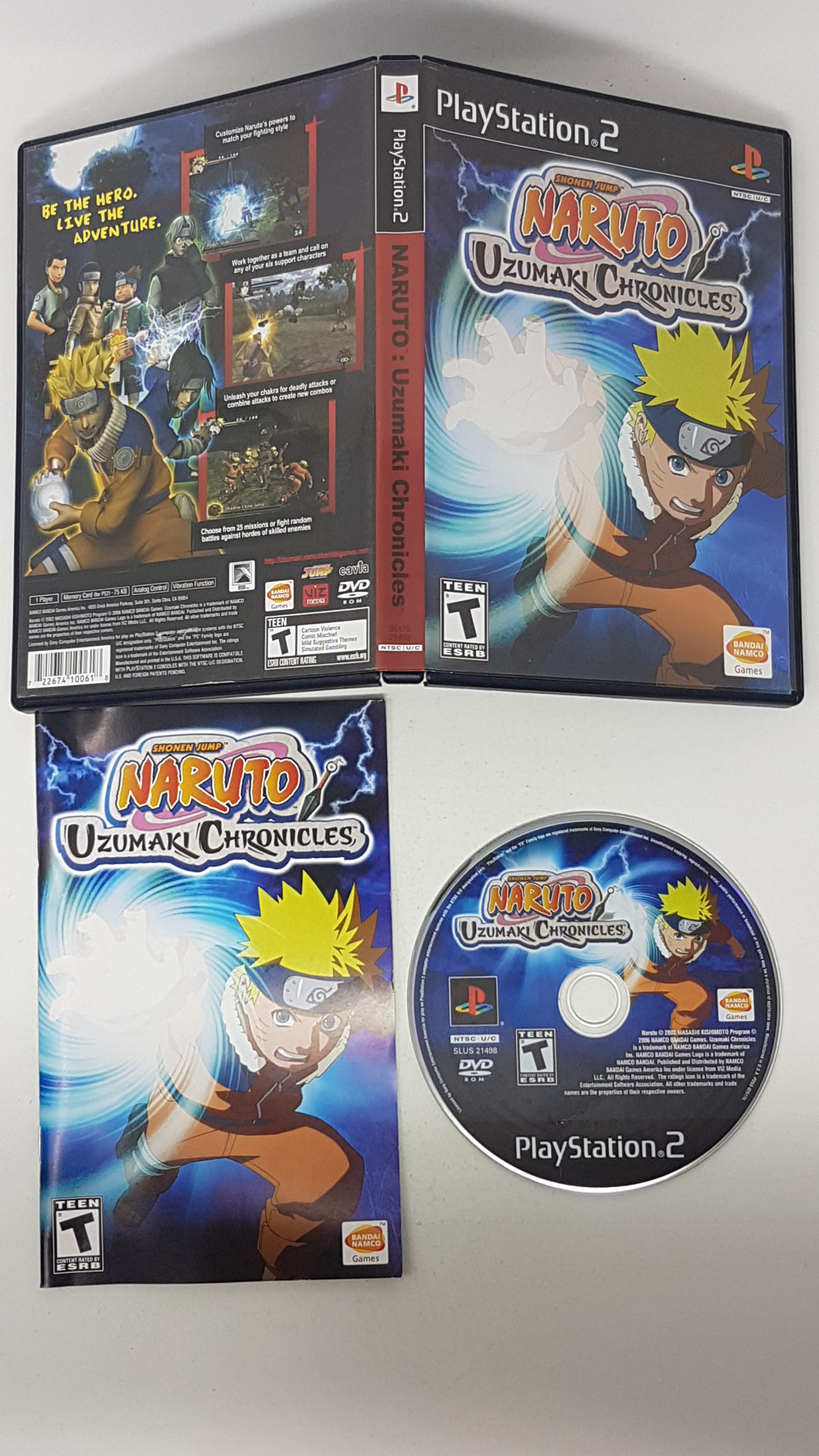 Naruto Uzumaki Chronicles - Sony Playstation 2 | PS2