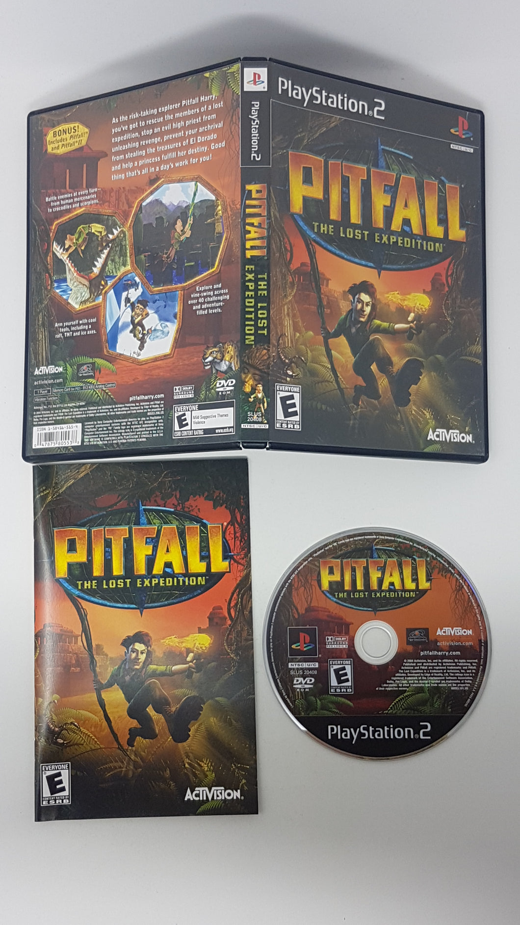 Pitfall The Lost Expedition - Sony Playstation | PS2