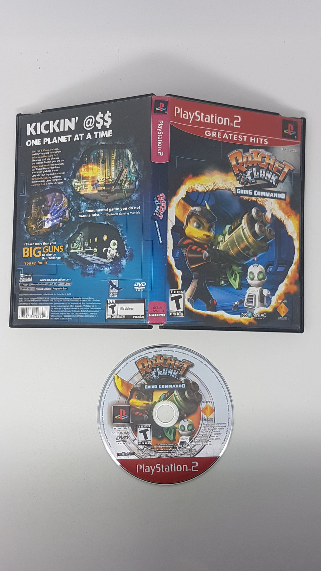 Ratchet and Clank Going Commando [Grands succès] - Sony Playstation 2 | PS2