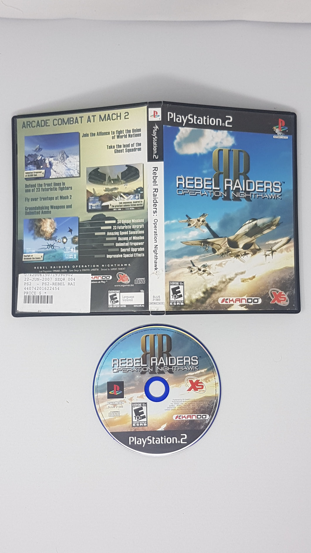 Rebel Raiders Operation Nighthawk [cb] - Sony Playstation 2 | PS2