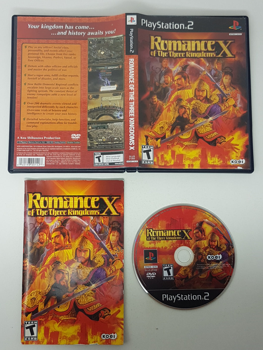 Romance of the Three Kingdoms X - Sony Playstation 2 | PS2