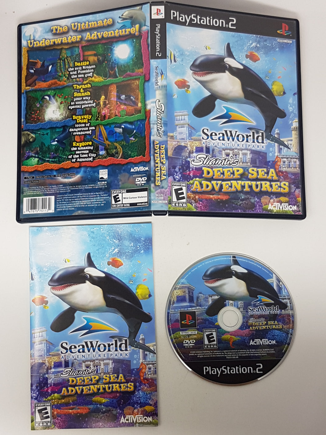 Shamu's Deep Sea Adventures - Sony Playstation 2 | PS2