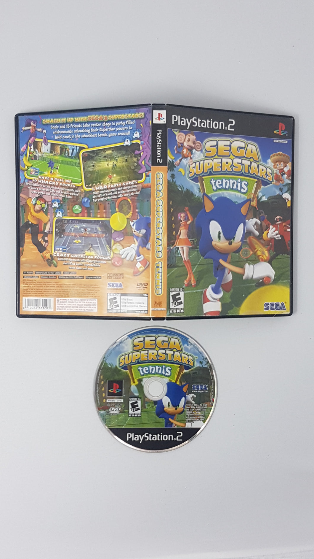 Sega Superstars Tennis [cb] - Sony Playstation 2 | PS2