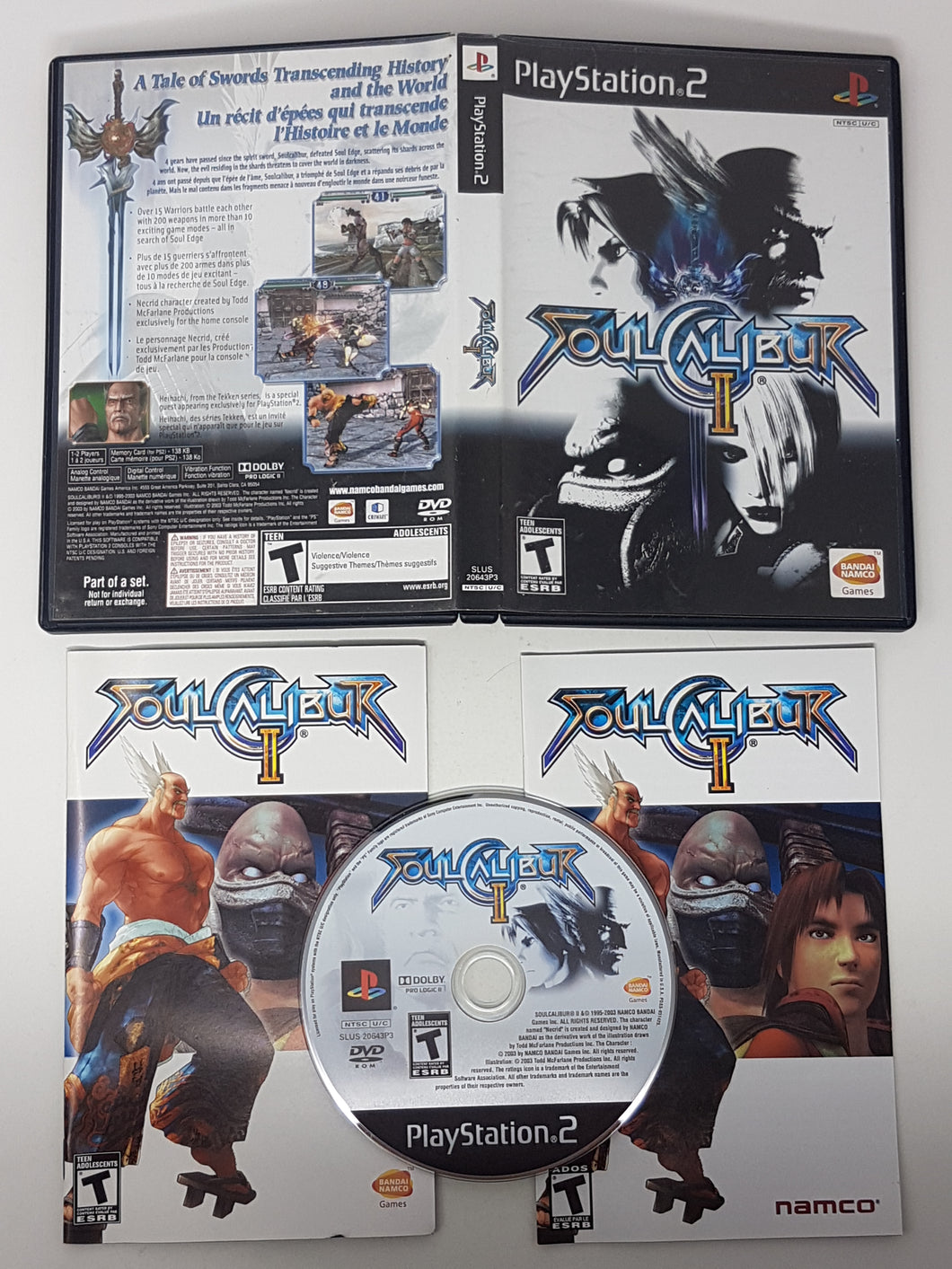 Soul Calibur II - Sony Playstation 2 | PS2