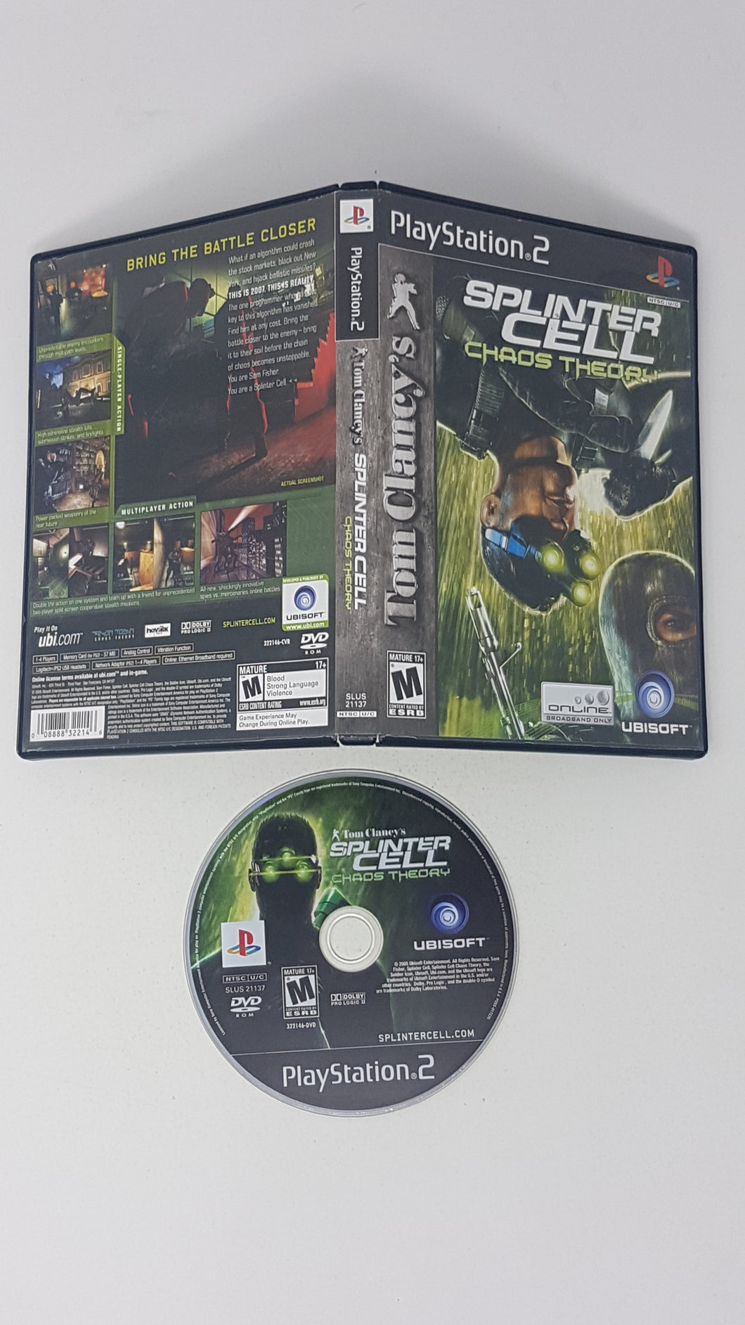 Splinter Cell Chaos Theory - Sony Playstation 2 | PS2