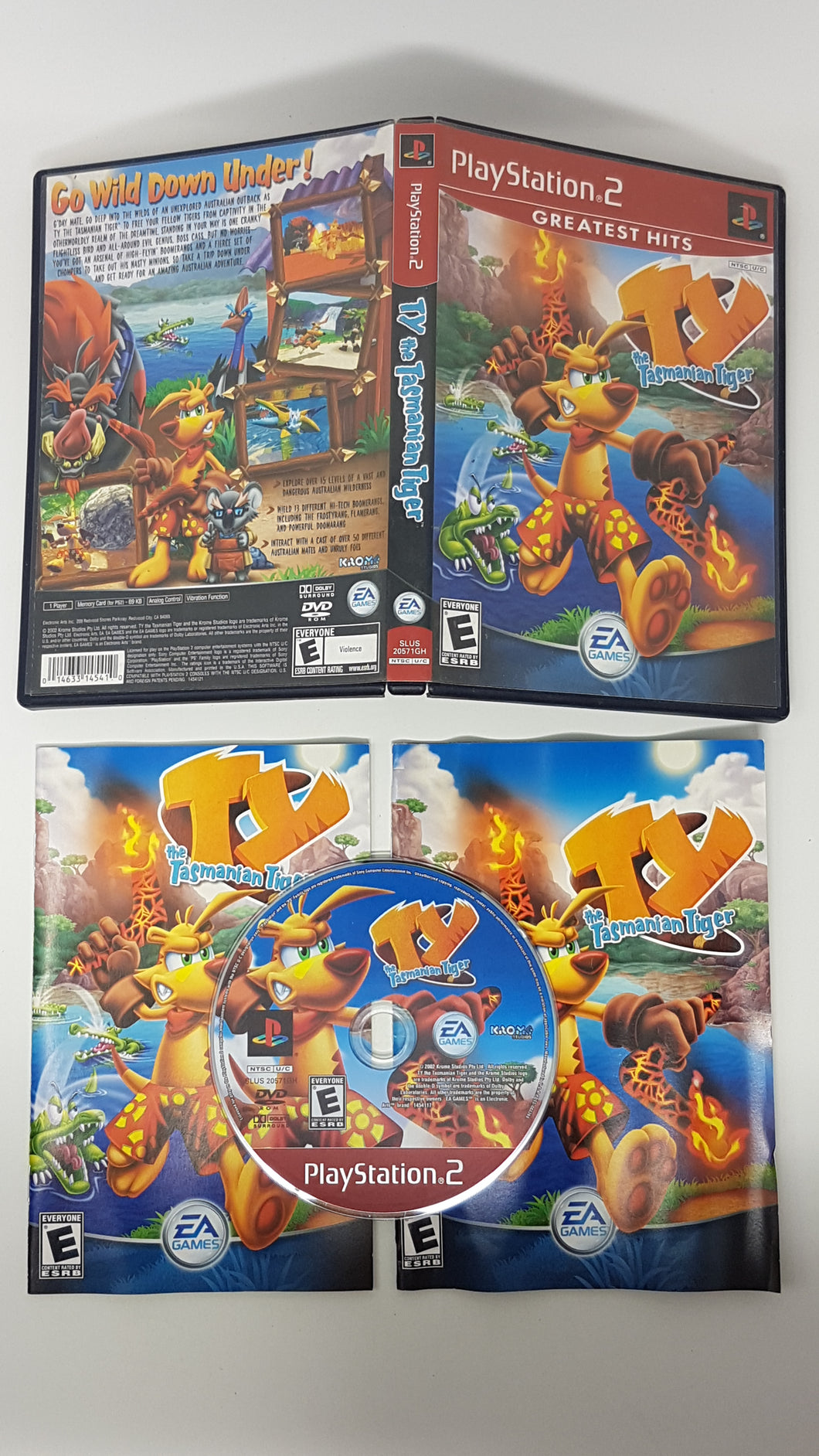 Ty the Tasmanian Tiger [Greatest Hits] - Sony Playstation 2 | PS2