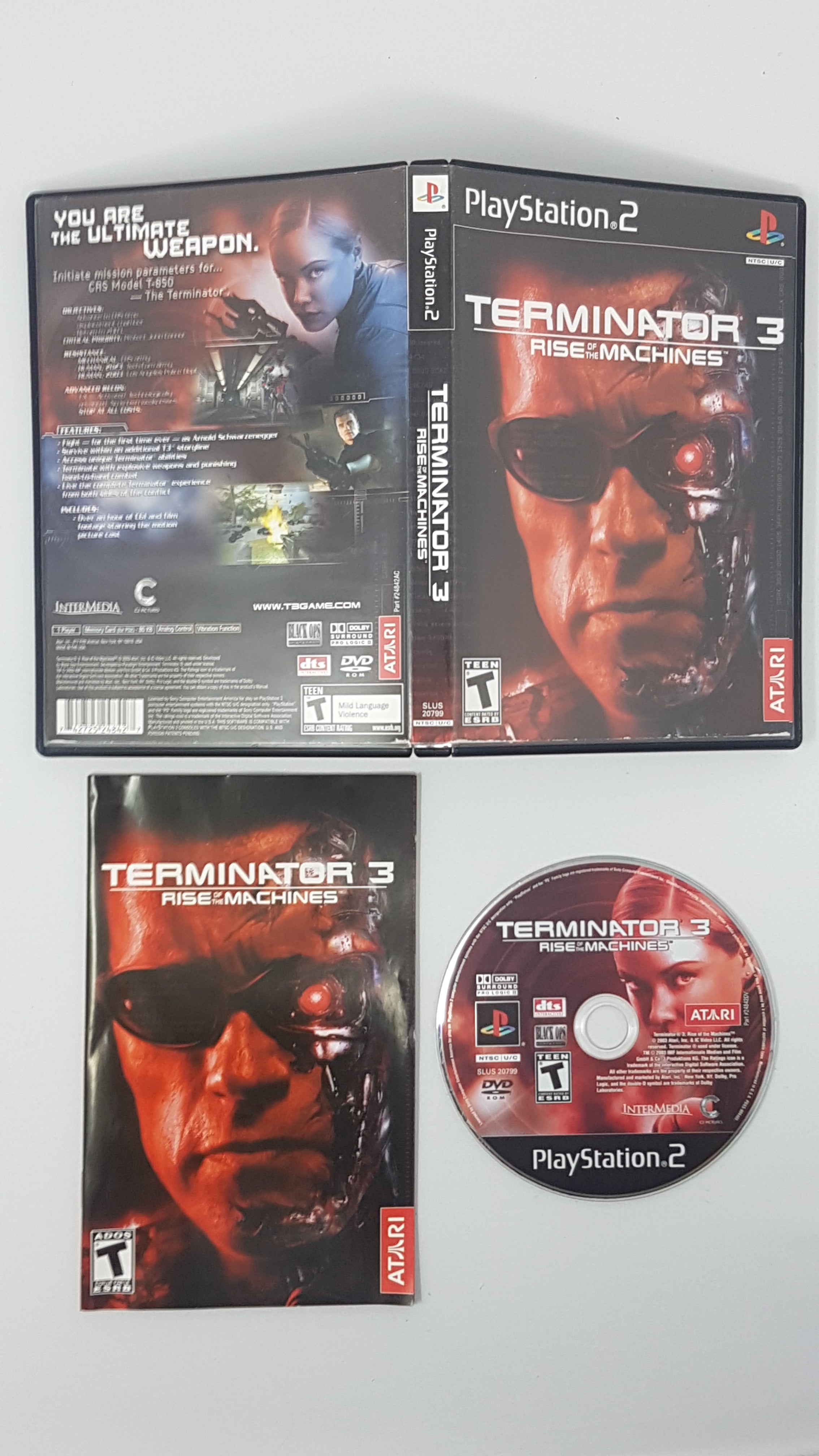 Terminator 3 rise of the machines ps2 cheap