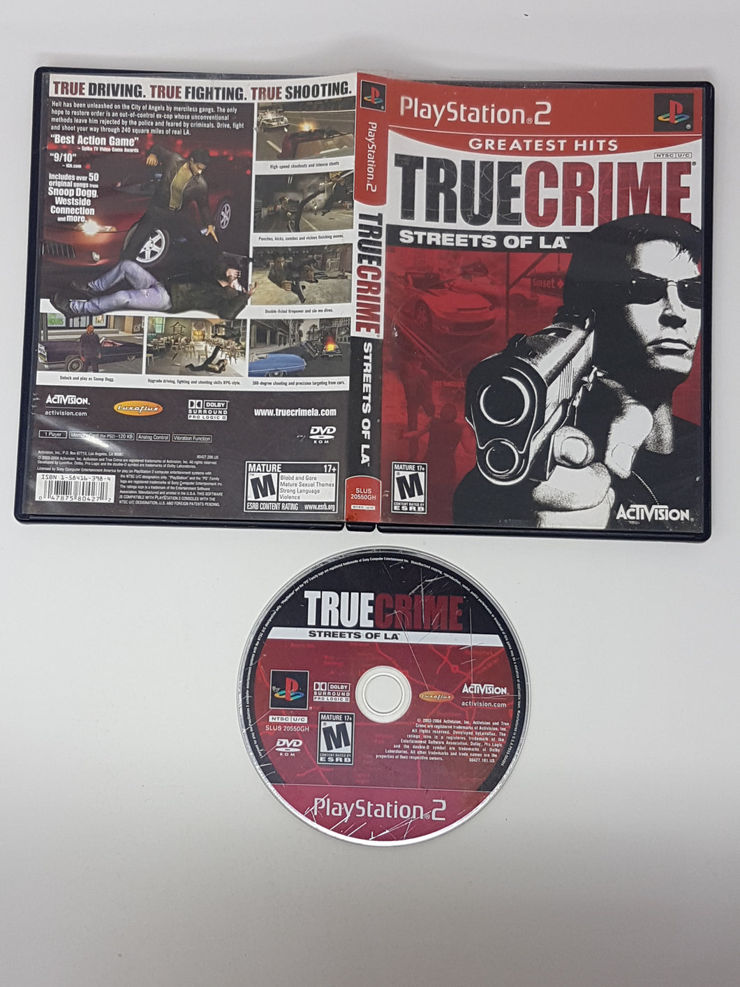 True Crime Streets of LA [Greatest Hits] - Sony Playstation 2 | PS2