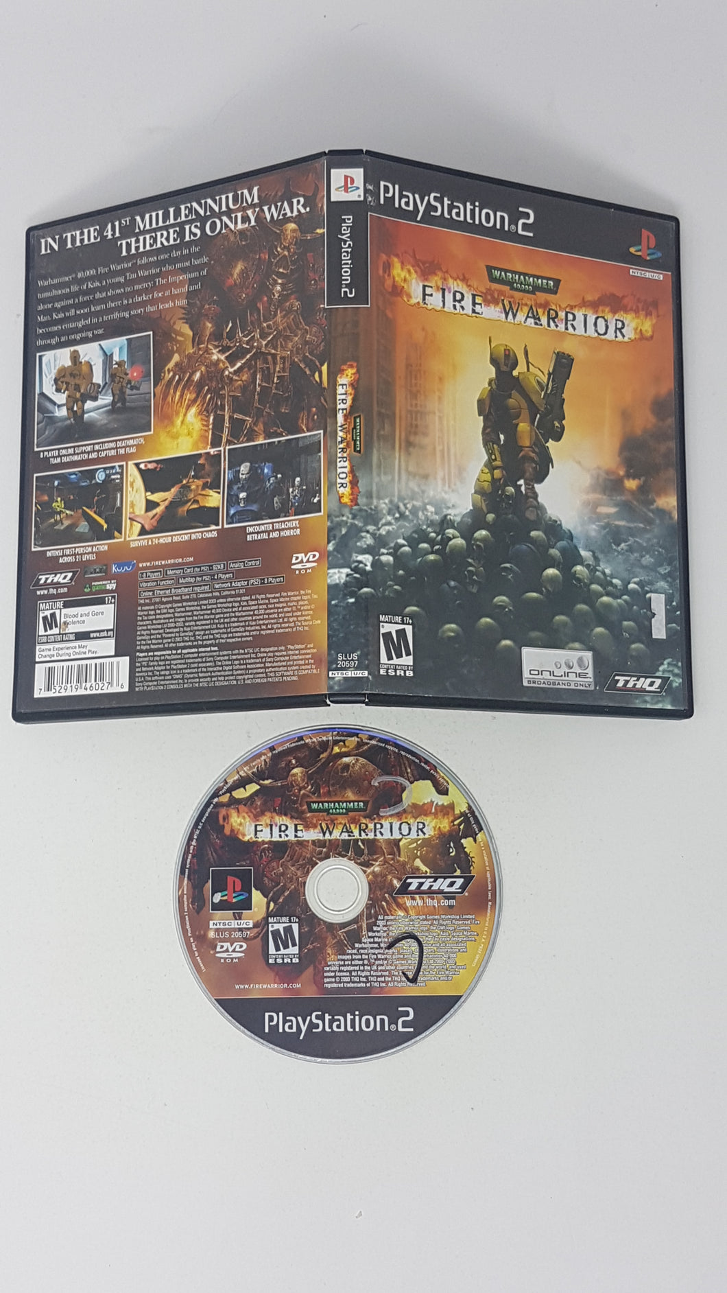 Warhammer 40000 Fire Warrior - Sony Playstation 2 | PS2