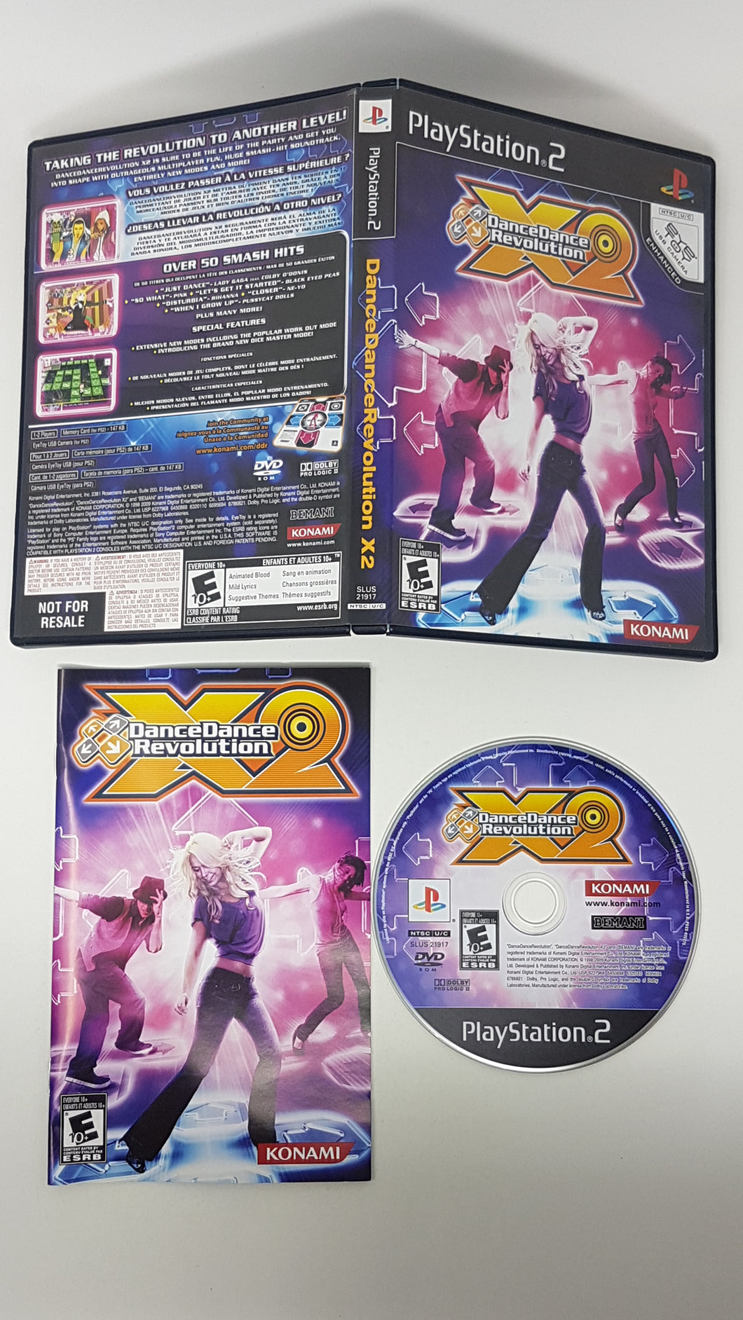 Dance Dance Revolution X2 - Sony Playstation 2 | PS2