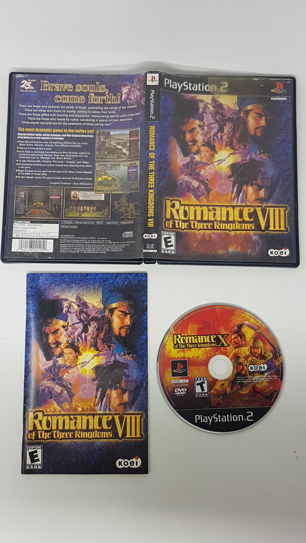 Romance of the Three Kingdoms VIII - Sony Playstation 2 | PS2
