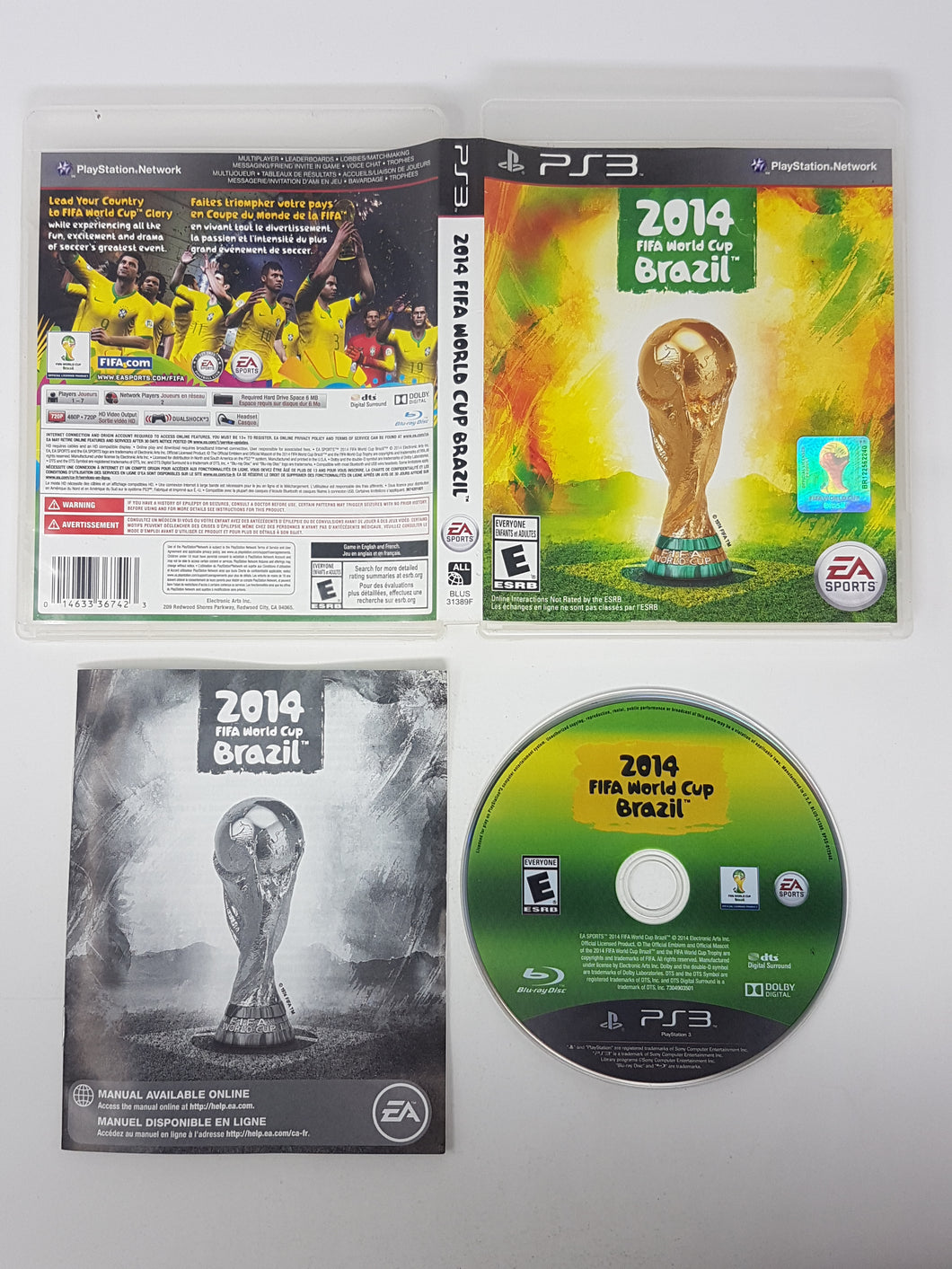 2014 FIFA World Cup Brazil - Sony Playstation 3 | PS3