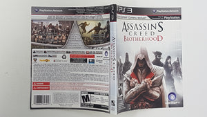 Assassin's Creed - Brotherhood [Couverture] - Sony Playstation 3 | PS3