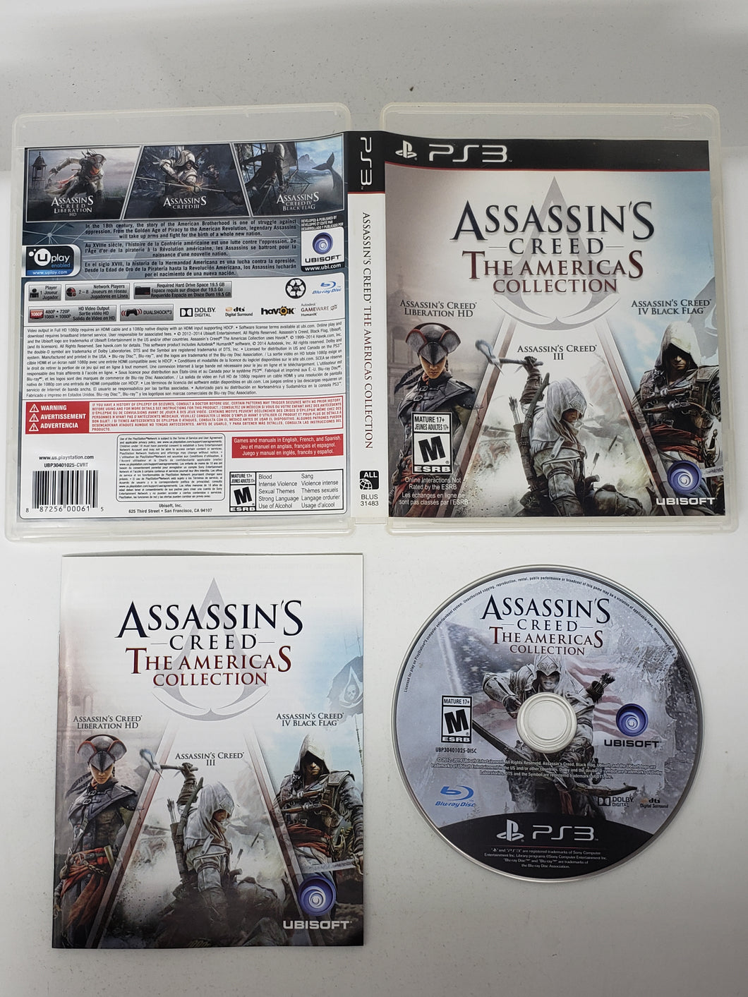 Assassin's Creed - The Americas Collection - Sony Playstation 3 | PS3