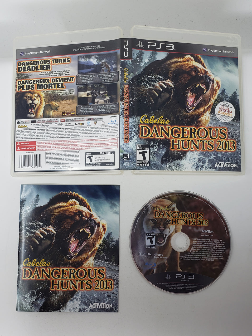 Cabela's Dangerous Hunts 2013 - Sony Playstation 3 | PS3