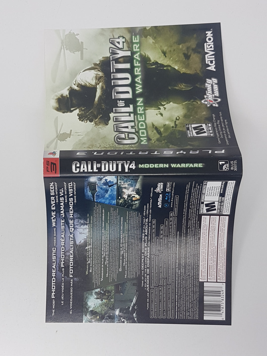 Call of Duty 4 Modern Warfare [Cover art] - Sony Playstation 3 | PS3