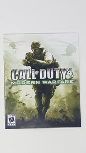 Call of Duty 4 Modern Warfare [manual] - Sony Playstation 3 | PS3