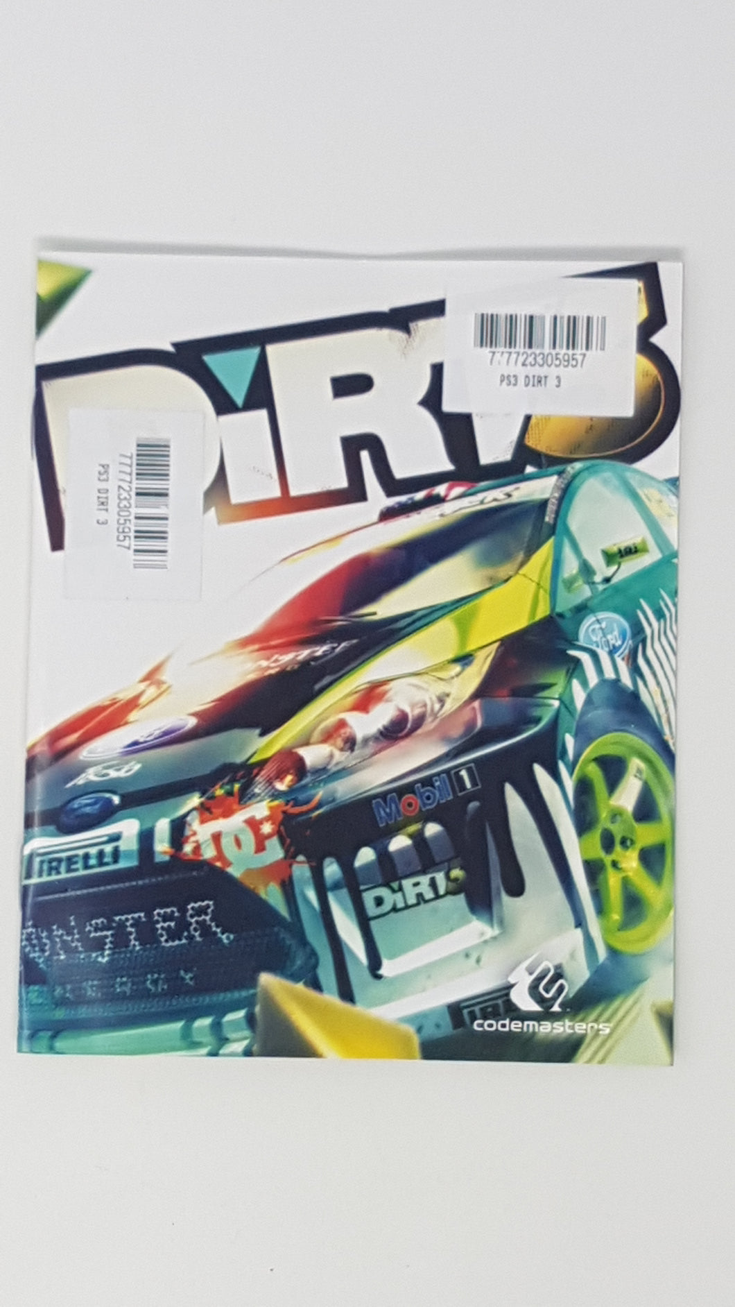 Dirt 3 [manuel] - Sony Playstation 3 | PS3