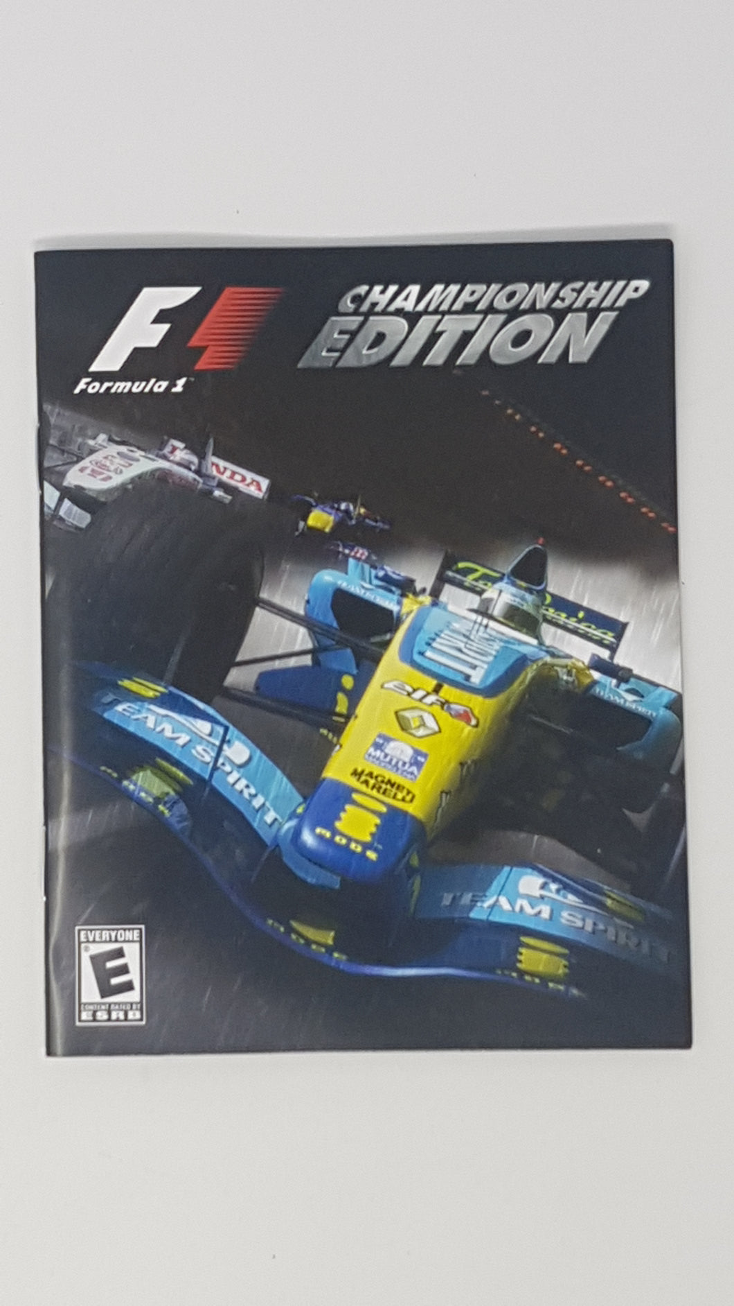 Formula One Championship Edition [manual] - Sony Playstation 3 | PS3