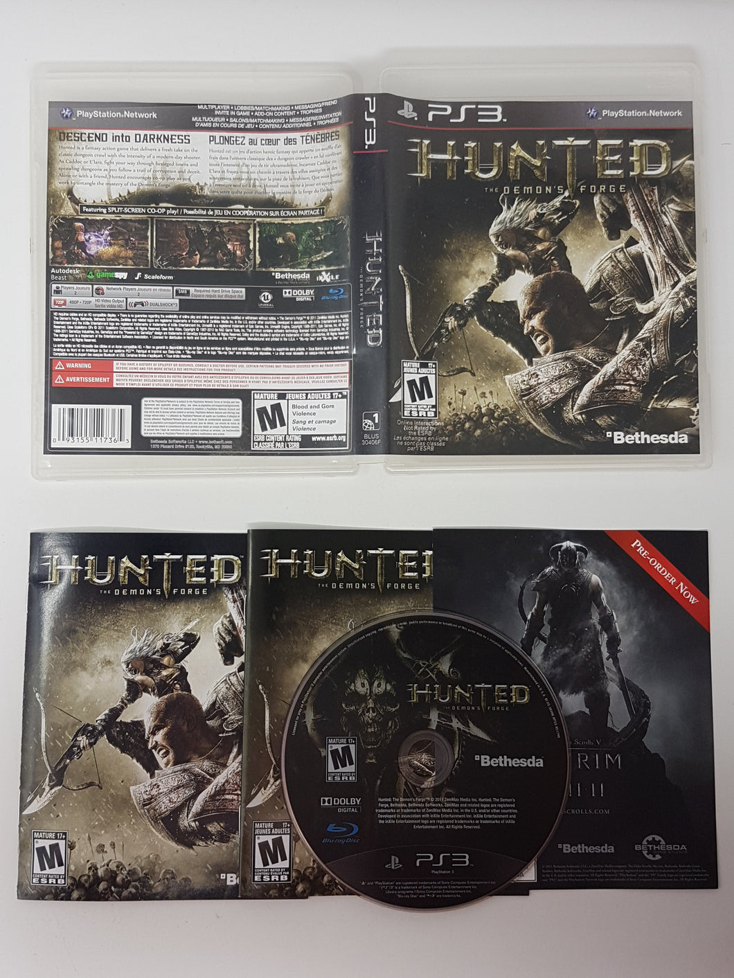 Hunted - The Demon's Forge - Sony Playstation 3 | PS3