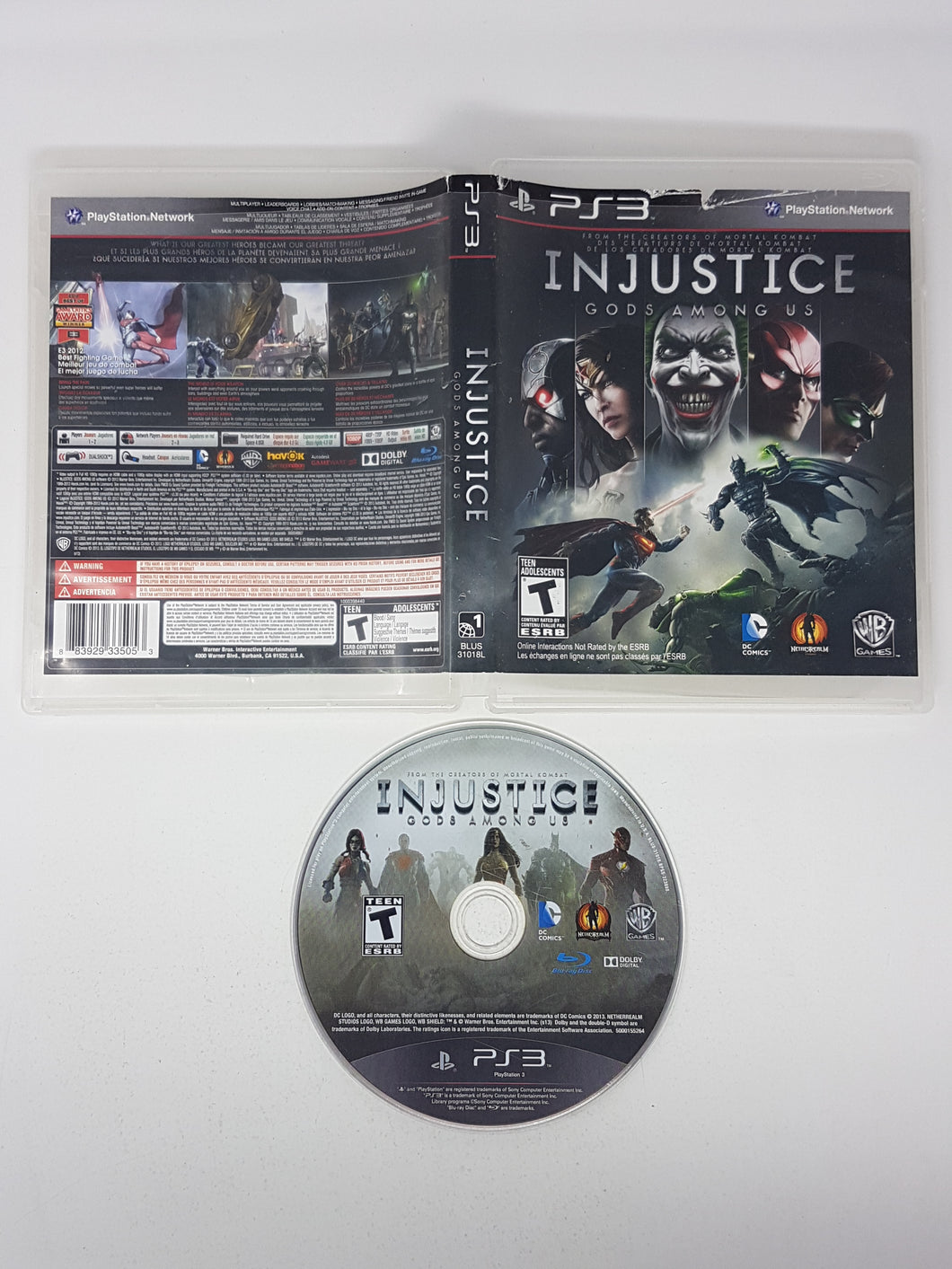 Injustice - Gods Among Us - Sony Playstation 3 | PS3