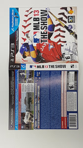 MLB 13 The Show [Couverture] - Sony Playstation 3 | PS3