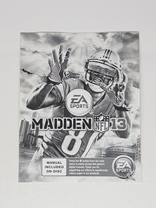 Madden NFL 13 [manuel] - Sony Playstation 3 | PS3