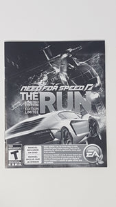 Need for Speed - The Run  Édition Limitée [manuel] - Sony Playstation 3 | PS3