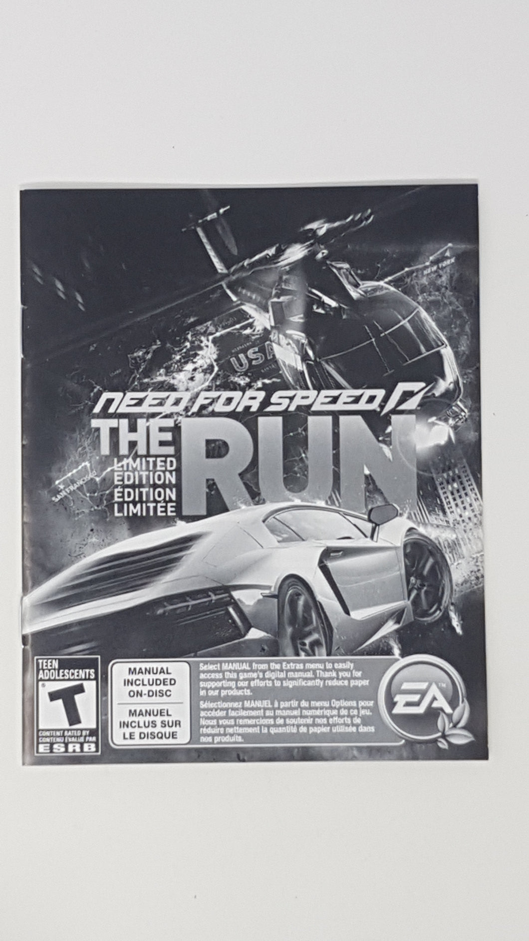 Need for Speed - The Run  Édition Limitée [manuel] - Sony Playstation 3 | PS3