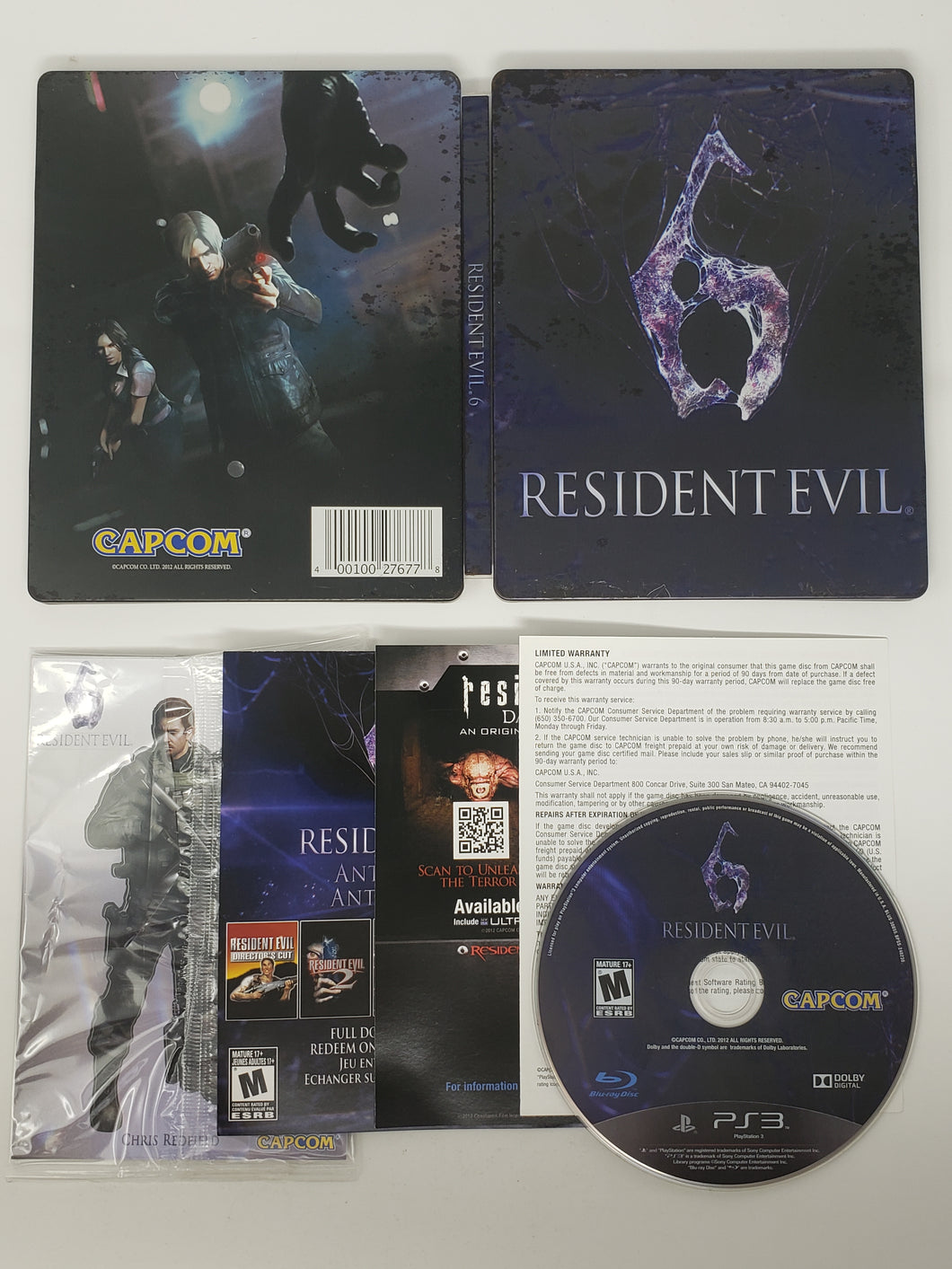 Resident Evil 6 [Steelcase] - Sony Playstation 3 | PS3