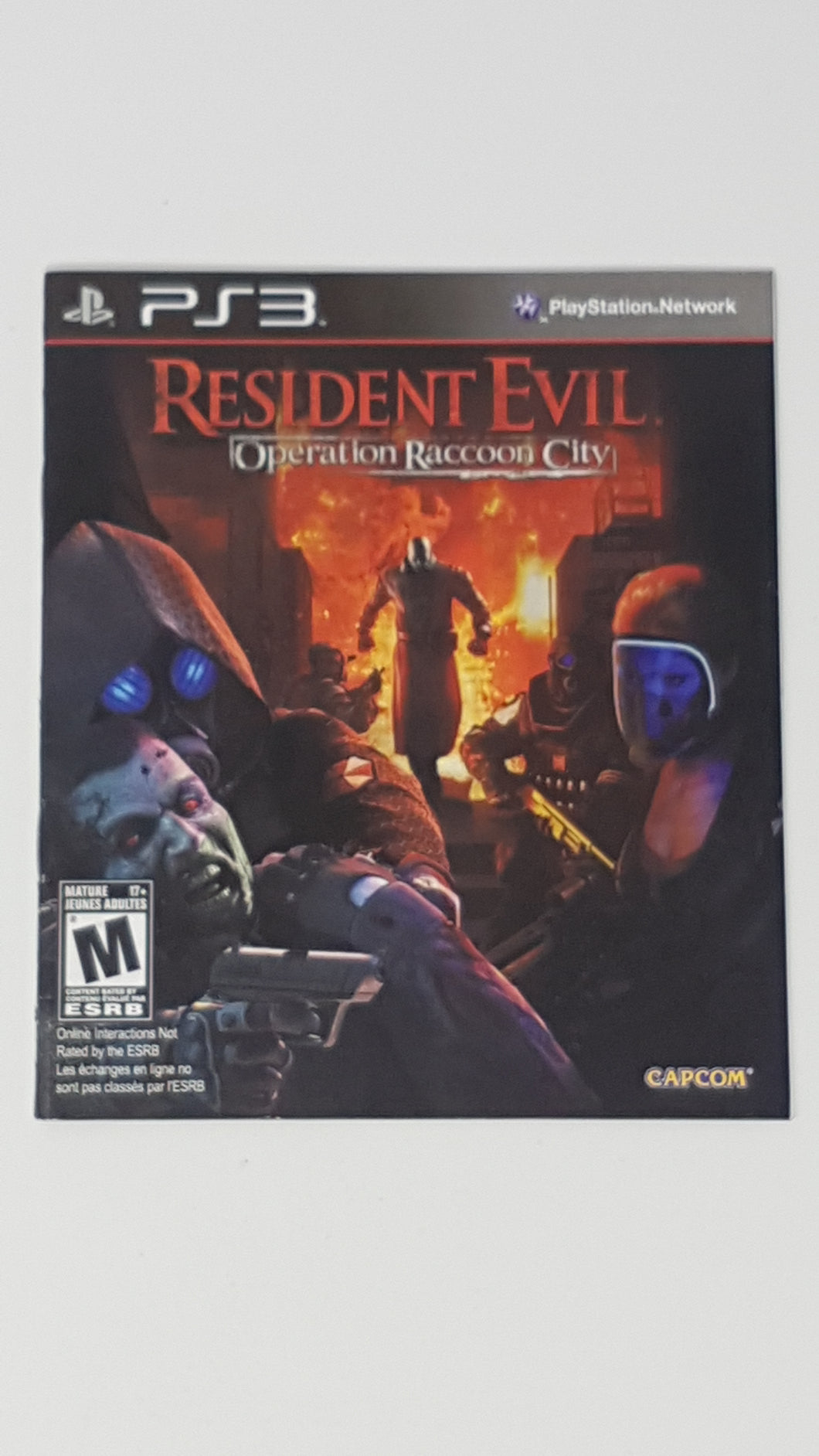 Resident Evil - Operation Raccoon City [manuel] - Sony Playstation 3 | PS3