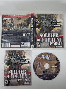 Soldier Of Fortune Payback - Sony Playstation 3 | PS3